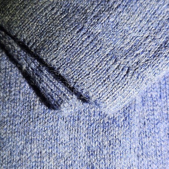 Ralph Lauren Black Label Ladies Cotton Cashmere Blazer-style Cardigan Indigo M - Picture 11 of 15